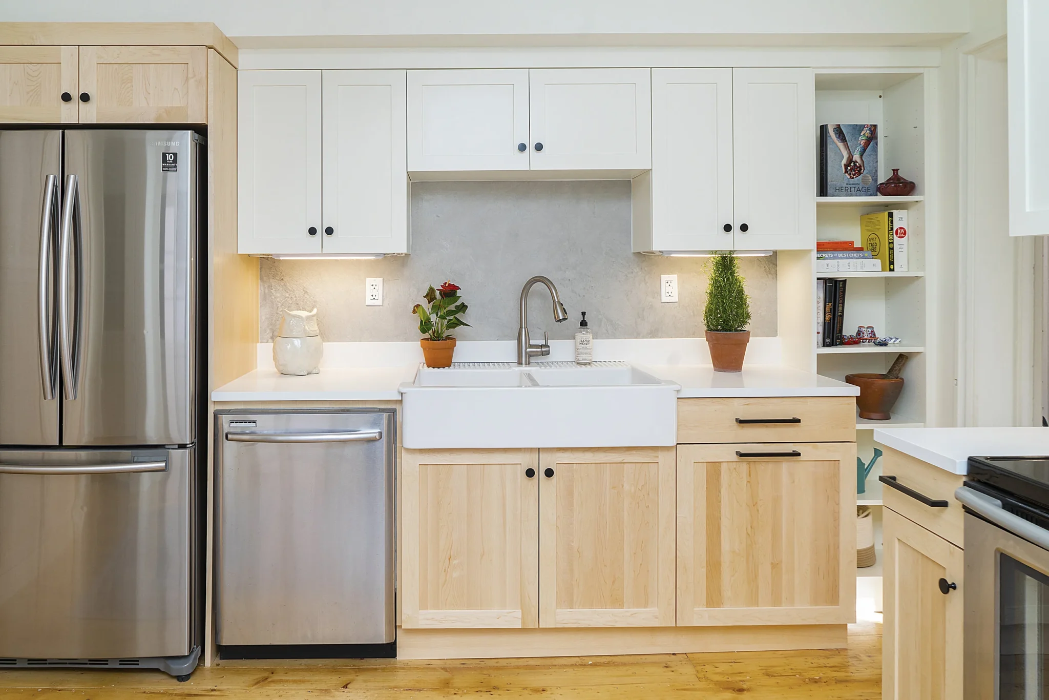 Modern Kitchen Remodel in Lambertville, NJ by Armitage Interiors project photo