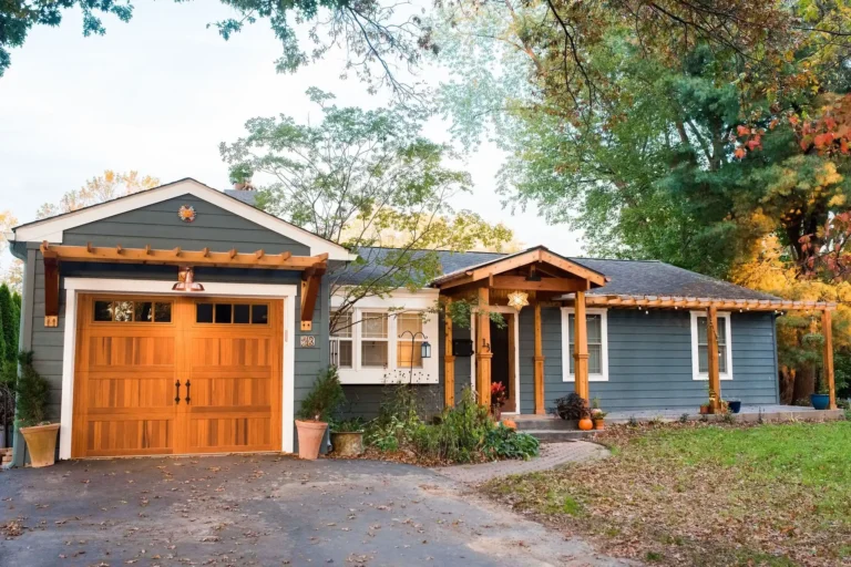 Transitional whole home renovation featuring natural materials and improved layout in Bucks County