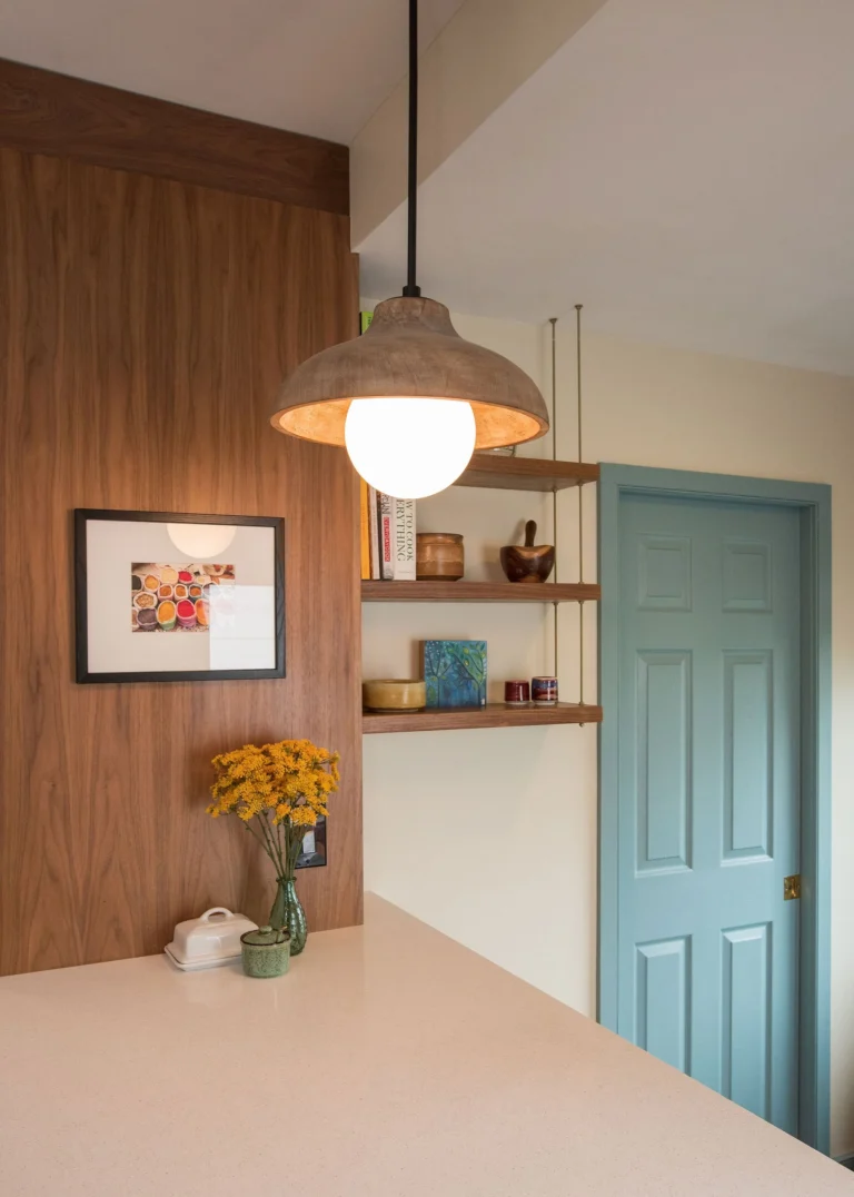 Thoughtfully updated interior with cohesive finishes and enhanced function throughout the home
