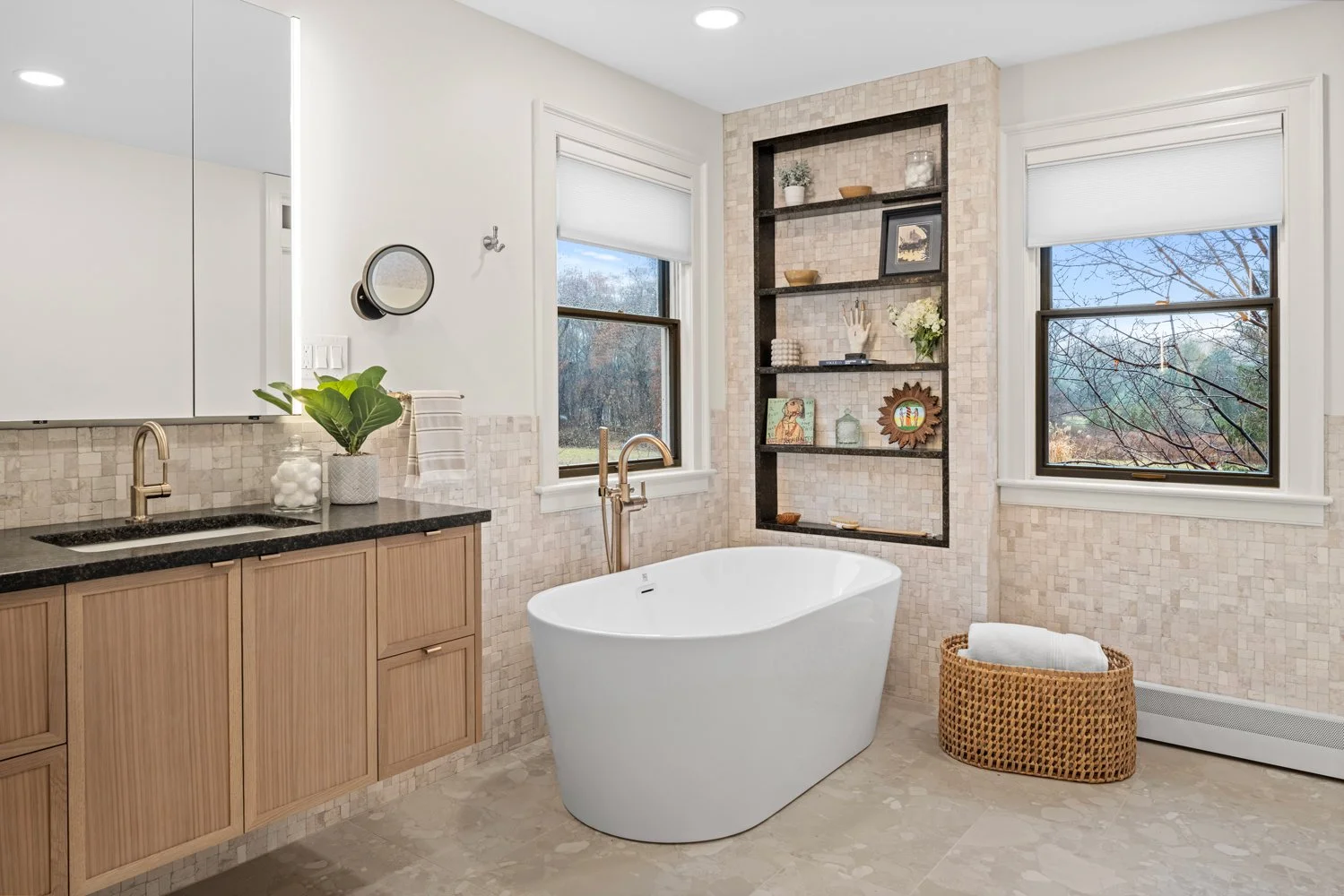 doylestown gallery house living room design build 24