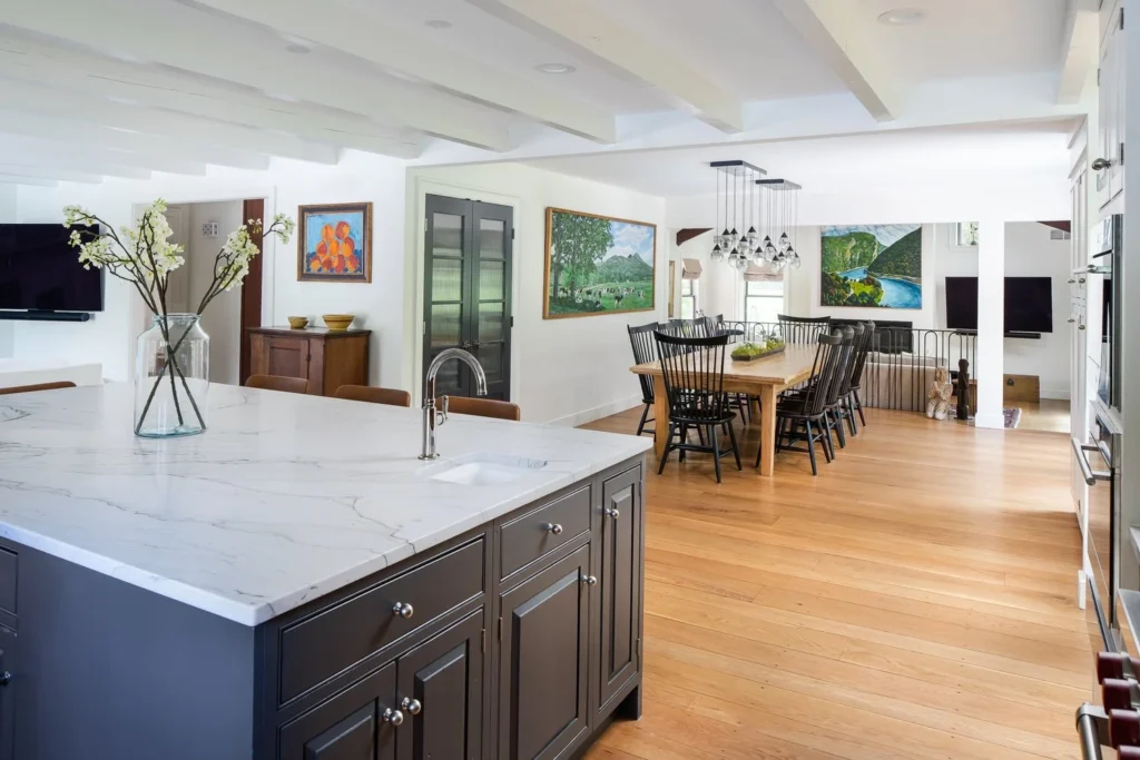 doylestown gallery house living room design build 9