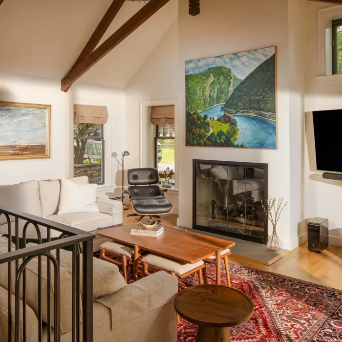 Personalized interior design detail styled by Armitage Interiors for a Bucks County home
